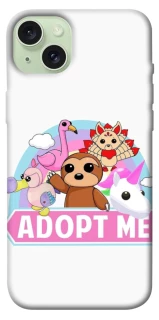 Чехол на Apple iPhone 15 Plus (6.7") Adopt Me Pets Logo фото 1 из 1