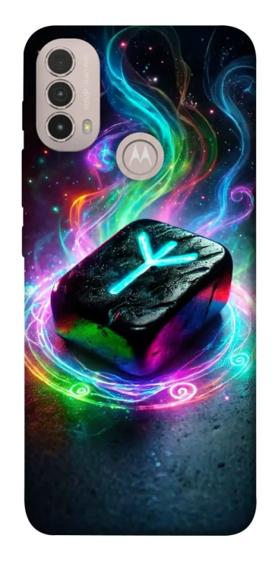 Чехол на Motorola Moto E40 Руна Альгиз фото 1 из 1