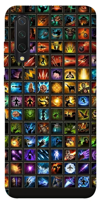 Чохол на Xiaomi Mi CC9 / Mi 9 Lite Abilities menu ver.3 фото 1 з 1