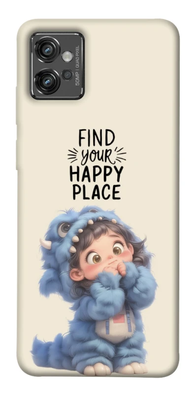 Чохол на Motorola Moto G32 Happy Place фото 1 з 1