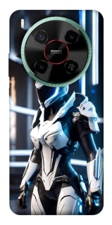 Чехол на ZTE Nubia V70 Max Cyber space girl ver.6 фото 1 из 1