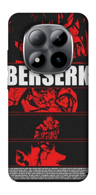Чохол на Xiaomi Redmi Note 15 Pro 5G Berserk poster фото 1 з 1