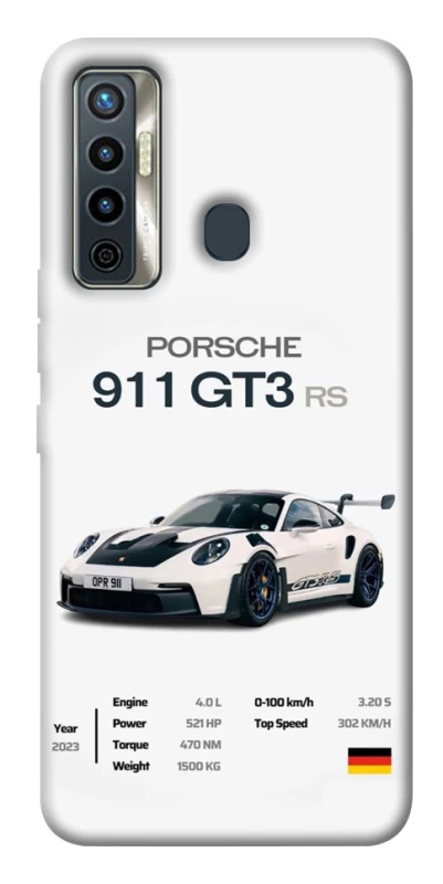 Чохол на TECNO Camon 17 Porsche 911 GT3 фото 1 з 1