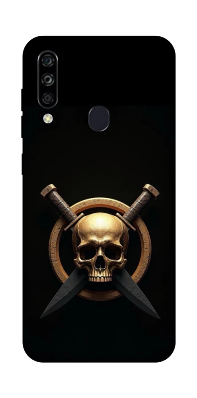 Чохол на ZTE Blade A7 (2020) Golden Skull фото 1 з 1