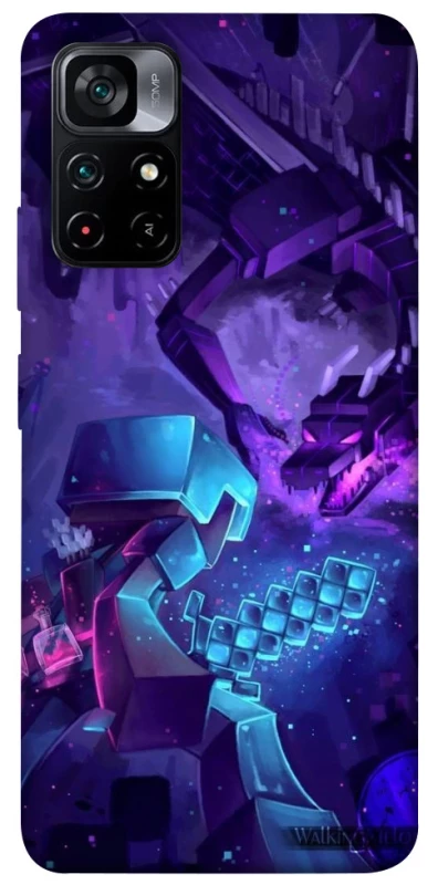 Чохол на Xiaomi Poco M4 Pro 5G Minecraft dragon фото 1 з 1