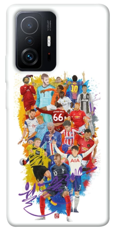 Чехол на Xiaomi 11T / 11T Pro Football Abstract v2 фото 1 из 1