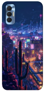 Чохол на TECNO Spark 8P Night city фото 1 з 1
