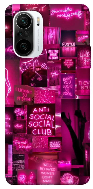 Чехол на Xiaomi Redmi K40 / K40 Pro / K40 Pro+ / Poco F3 Hot collage ver.7 фото 1 из 1