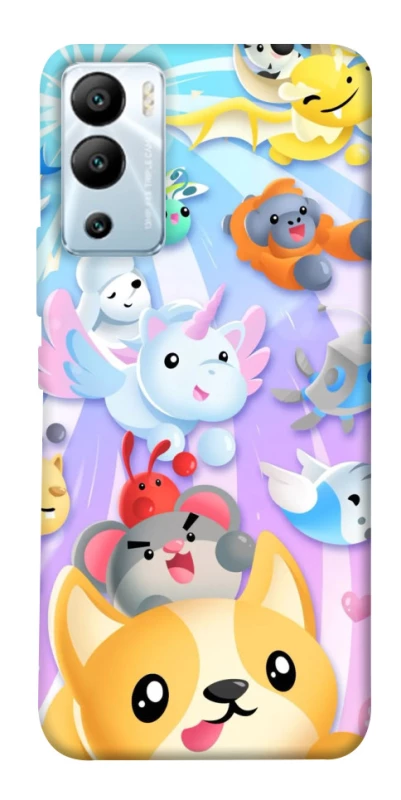 Чохол на Infinix Hot 12i Adopt Me Rainbow Pet Parade фото 1 з 1