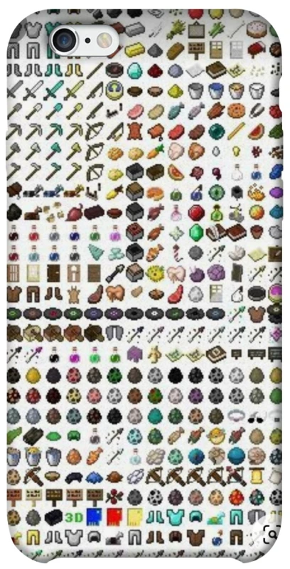 Чохол на Apple iPhone 6/6s (4.7") Minecraft v2 фото 1 з 1