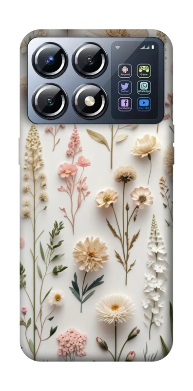 Чохол на Xiaomi POCO X8 Pro Floral design ver.1 фото 1 з 1