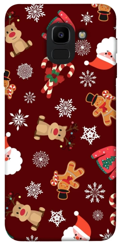 Чохол на Samsung J600F Galaxy J6 (2018) Новорічний v6 фото 1 з 1
