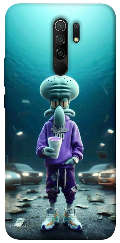 Чохол на Xiaomi Redmi 9 Сквідвард фото 1 з 1