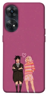 Чохол на Oppo Reno 8T 4G Raven & Rainbow Wednesday фото 1 з 1