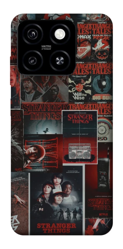 Чохол на ZTE Blade A55 4G Stranger Things ver.16 фото 1 з 1