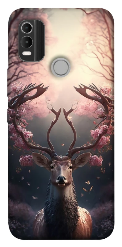Чехол на Nokia C21 Plus Скандинавский олень v3 фото 1 из 1
