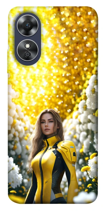 Чохол на Oppo A17 Cyber space girl ver.2 фото 1 з 1