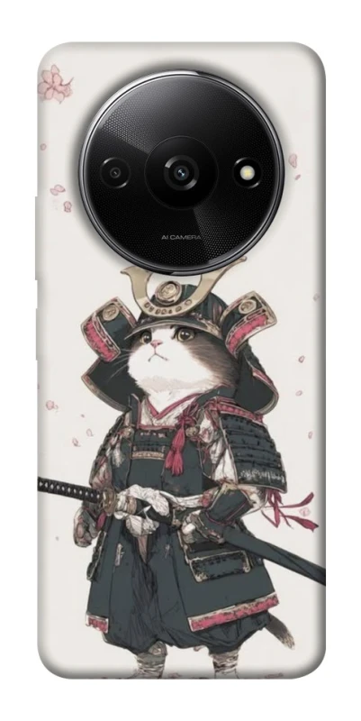 Чохол на Xiaomi Redmi A3 Samurai Cat Warrior фото 1 з 1
