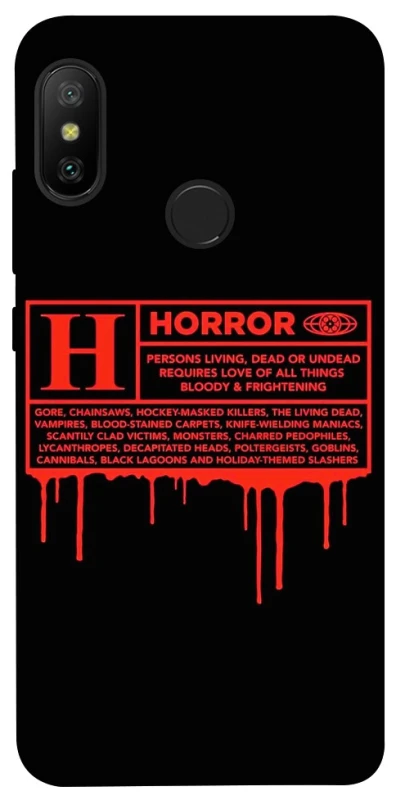 Чохол на Xiaomi Mi A2 Lite / Xiaomi Redmi 6 Pro Horror Halloween фото 1 з 1
