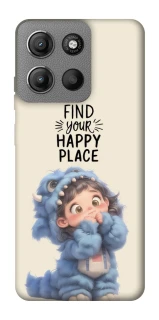 Чохол на Motorola Moto G15 4G Happy Place фото 1 з 1