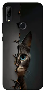 Чехол на Huawei P Smart Z Кот-подглядыватель v2 фото 1 из 1