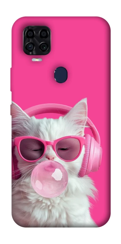 Чехол на ZTE Blade v2020 Pink kitty фото 1 из 1