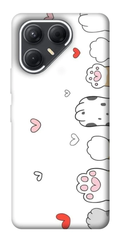 Чехол на TECNO Pova 7 Paws фото 1 из 1