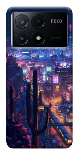 Чохол на Xiaomi Poco X6 Night city фото 1 з 1