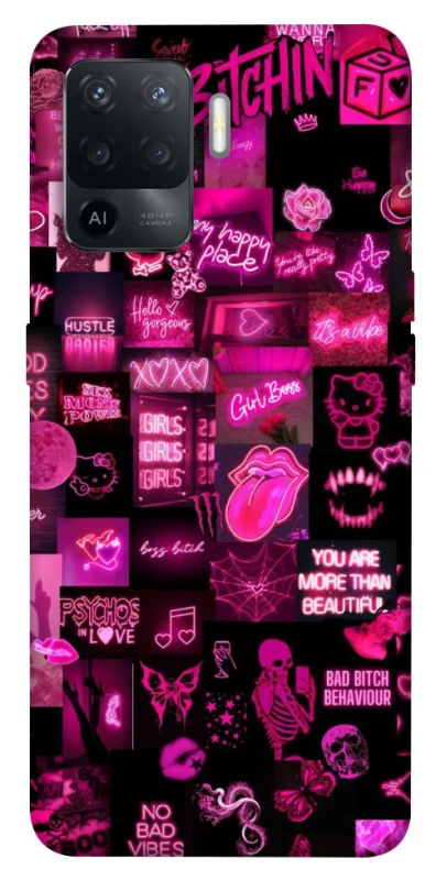 Чехол на Oppo Reno 5 Lite Hot collage ver.8 фото 1 из 1