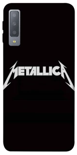 Чехол на Samsung A750 Galaxy A7 (2018) Metallica logo фото 1 Чехол на Samsung A750 Galaxy A7 (2018) Metallica logo фото 1 из 1