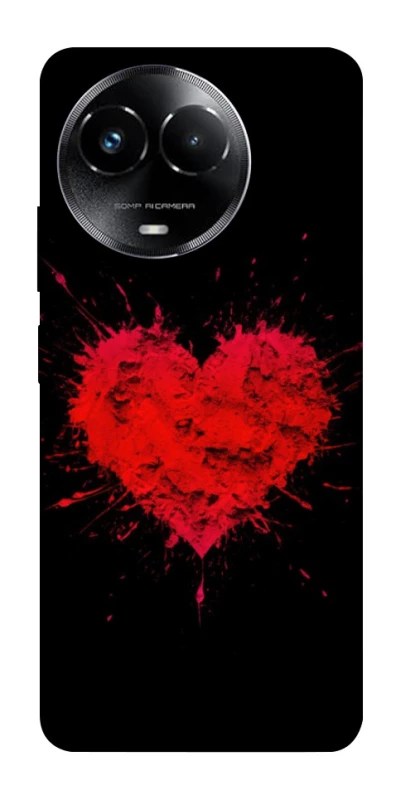 Чохол на Realme C67 4G Splash heart фото 1 з 1