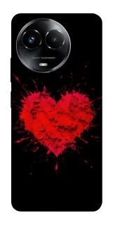 Чехол на Realme C67 4G Splash heart фото 1 из 1