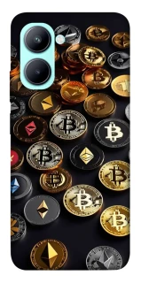 Чохол на Realme C33 Many coins фото 1 з 1