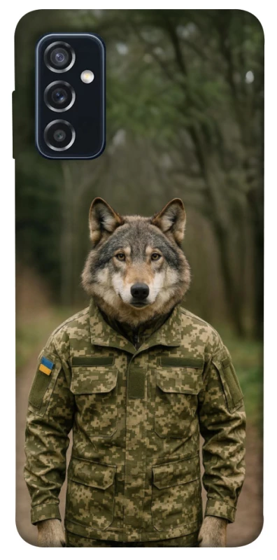 Чохол на Samsung Galaxy M52 Вовк захисник фото 1 з 1