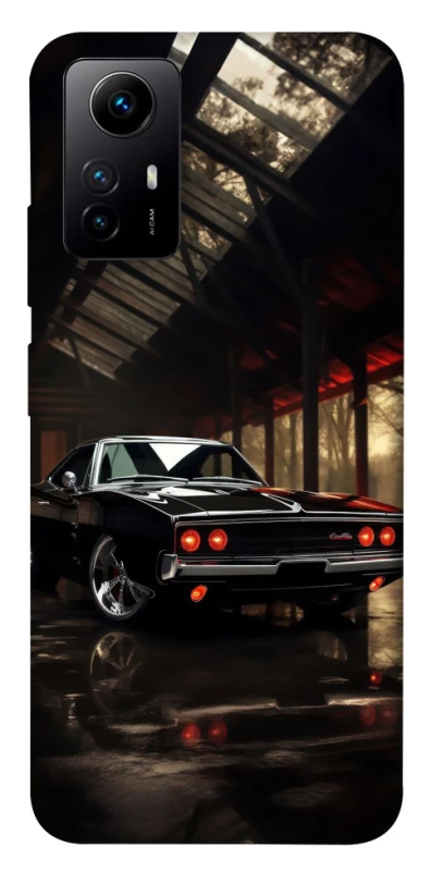 Чохол на Xiaomi Redmi Note 12S Black classic car фото 1 з 1