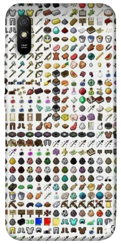 Чохол на Xiaomi Redmi 9A Minecraft v2 фото 1 з 1