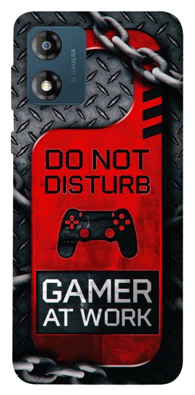 Чохол на Motorola Moto E13 Do Not Disturb фото 1 з 1