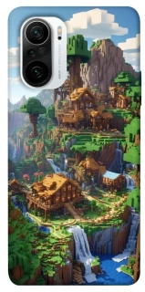 Чохол на Xiaomi Redmi K40 / K40 Pro / K40 Pro+ / Poco F3 Minecraft universe фото 1 з 1