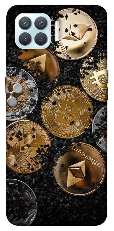 Чохол на Oppo F17 Pro Many coins v2 фото 1 з 1