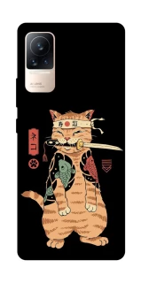Чехол на Xiaomi Civi 6 Кот-самурай фото 1 из 1