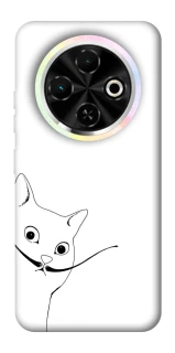 Чехол на TECNO Spark 30C Кот Дали фото 1 из 1