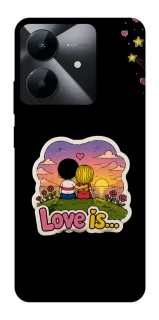 Чехол на Realme Note 60x Love is ver.5 фото 1 из 1