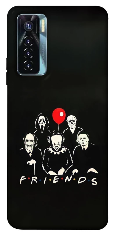 Чехол на TECNO Camon 17 Pro Horror Friends фото 1 из 1