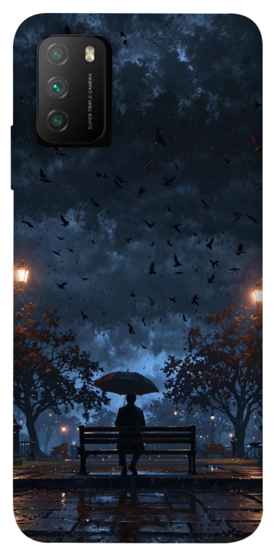 Чехол на Xiaomi Poco M3 umbrella фото 1 из 1