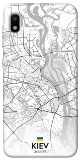 Чехол на Samsung Galaxy A10 (A105F) Kiev white map фото 1 из 1