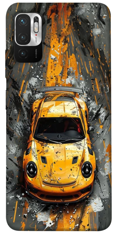 Чехол на Xiaomi Redmi Note 10 5G Drawn Porsche фото 1 из 1