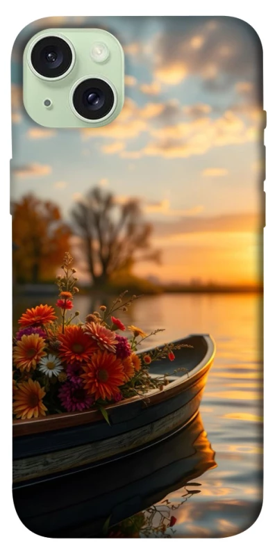 Чехол на Apple iPhone 15 Plus (6.7") Flowers v18 фото 1 из 1