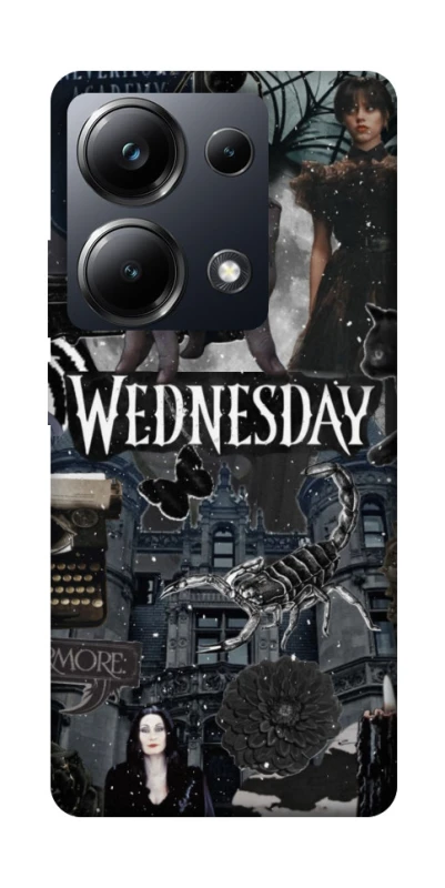 Чехол на Xiaomi Poco M6 Pro 4G Wednesday Collage ver.2 фото 1 из 1