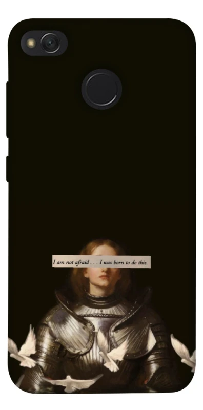 Чехол на Xiaomi Redmi 4X Not afraid фото 1 из 1