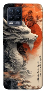 Чохол на Realme 8 white dragon фото 1 з 1